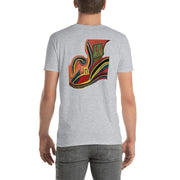 Abstract Art Print On T-Shirt