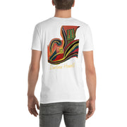 Abtract Art Print On T-Shirt