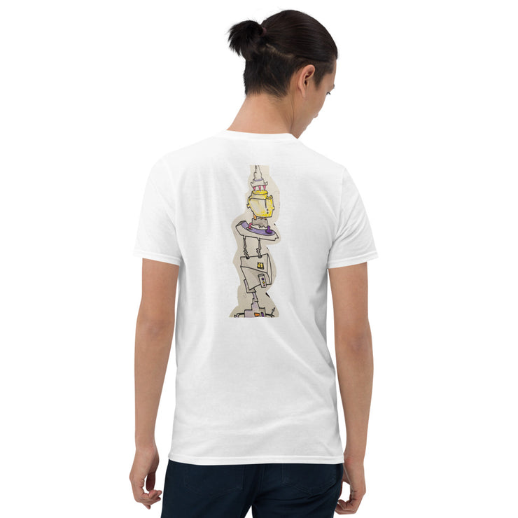 Handmade Art Print On T-Shirt