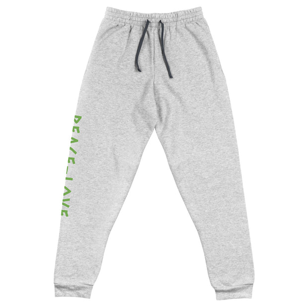 Peace- Love written Unisex Joggers