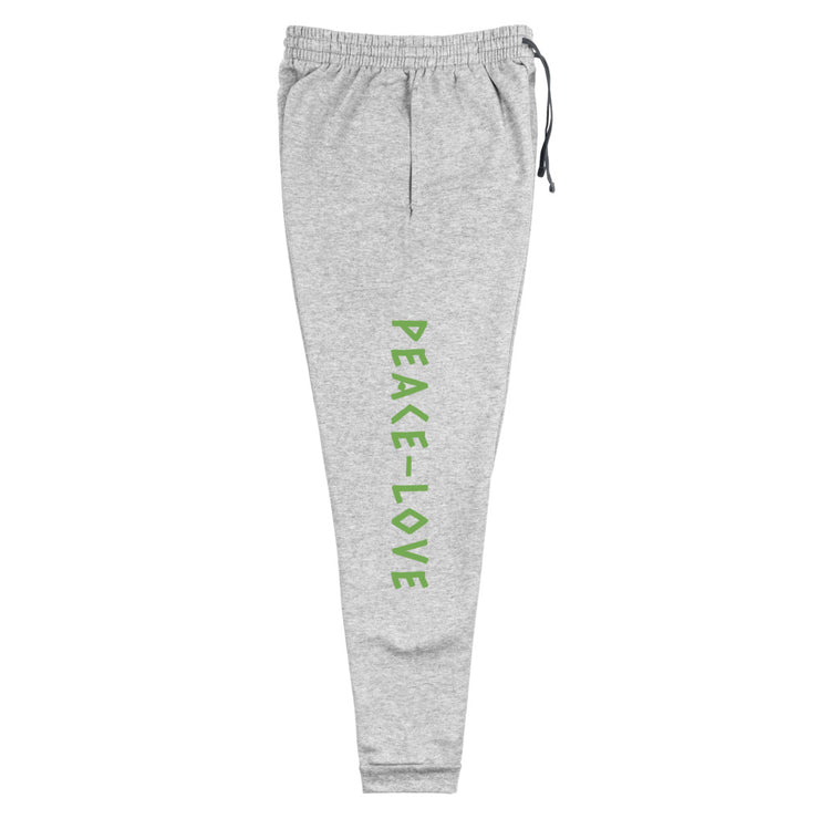 Peace- Love written Unisex Joggers