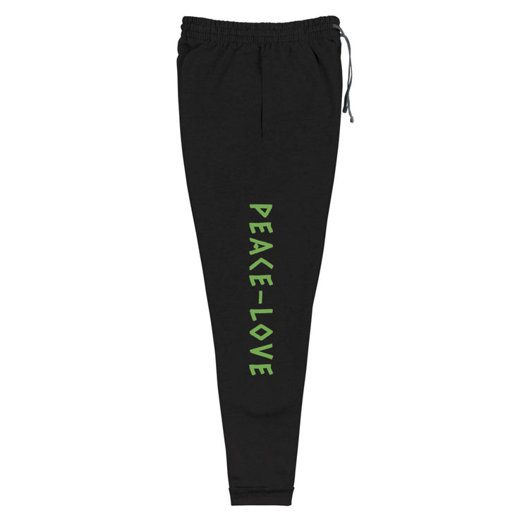 Peace- Love written Unisex Joggers