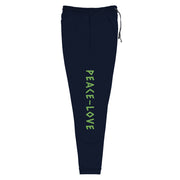 Peace- Love written Unisex Joggers