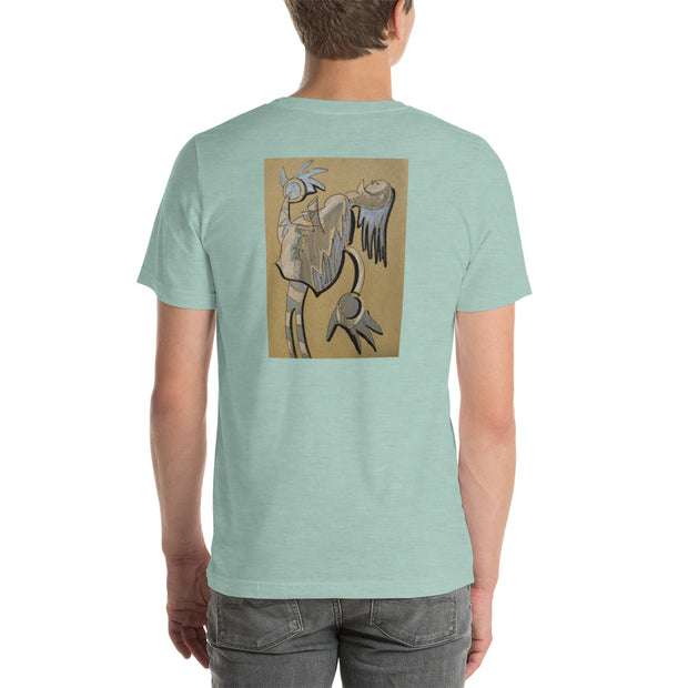 Power Walk Art printed  T-Shirt