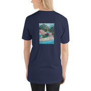 THE HAWAIYAN HOTEL ART T-SHIRT FOR WOMEN