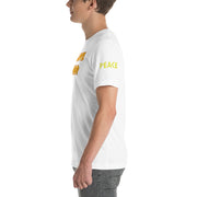 Peace-Love Art Shop T-Shirt yellow Text