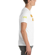 Peace-Love Art Shop T-Shirt yellow Text