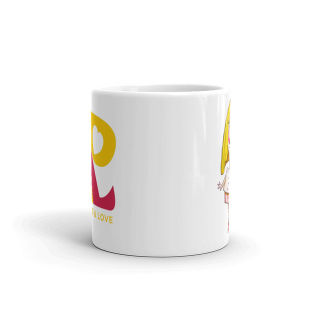 Girl Art  Logo mug