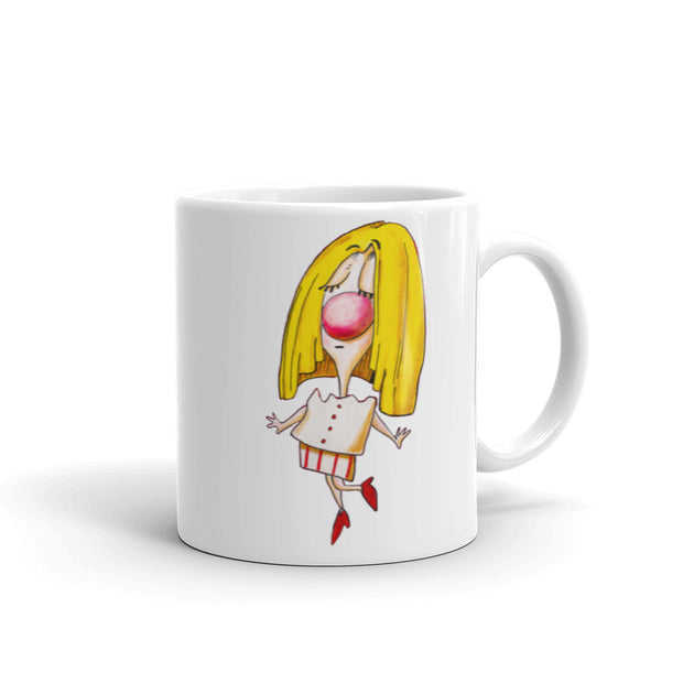 Girl Art  Logo mug