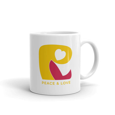 Peace-Love Logo mug