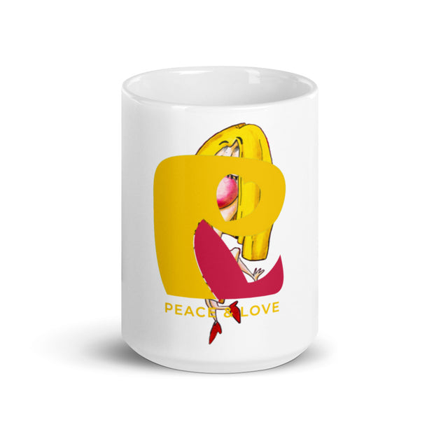 Girl Art  Logo mug