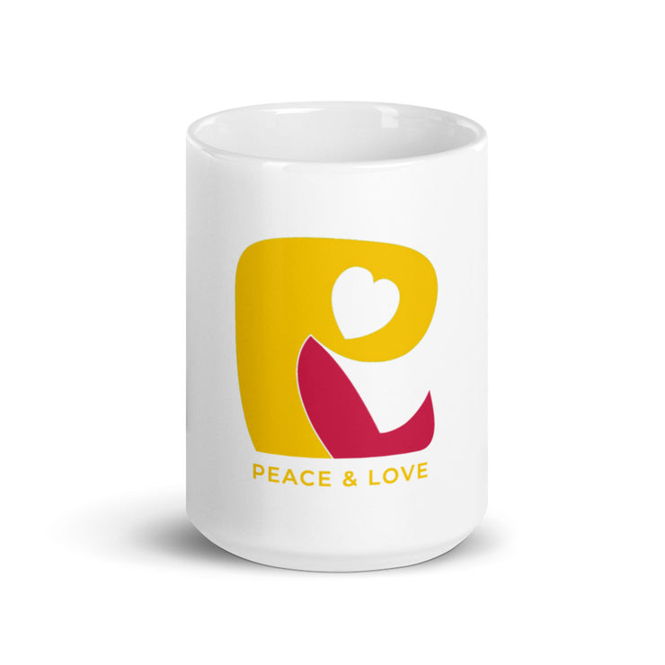 Peace-Love Logo mug