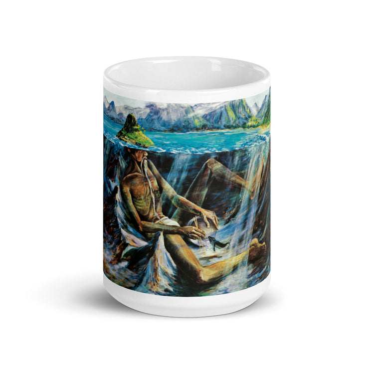 Lick Beans Hat Art Mug