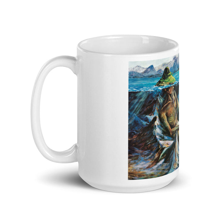 Lick Beans Hat Art Mug