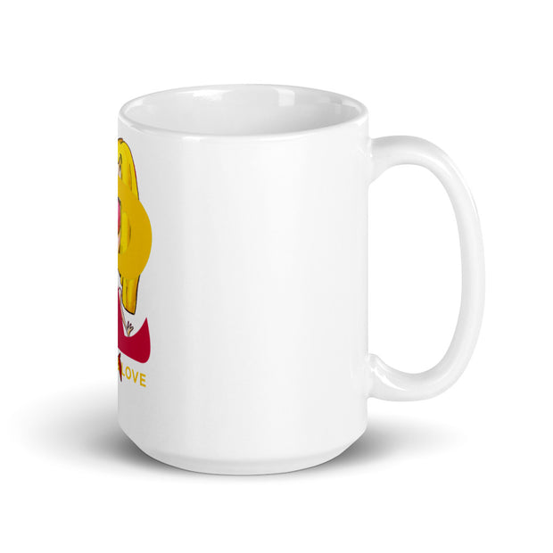 Girl Art  Logo mug