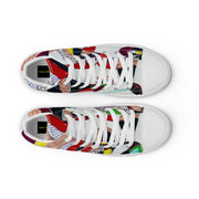 Women’s high top canvas shoes