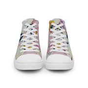 Women’s high top canvas shoes