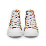 Women’s high top canvas shoes