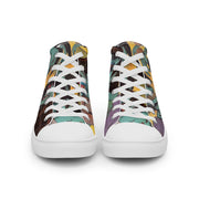 Women’s high top canvas shoes