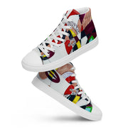 Women’s high top canvas shoes