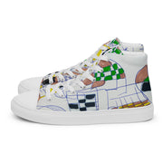 Women’s high top canvas shoes