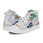 Women’s high top canvas shoes