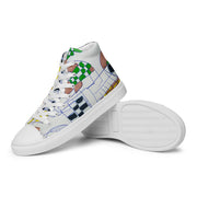 Women’s high top canvas shoes