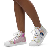 Women’s high top canvas shoes