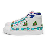 Women’s high top canvas shoes