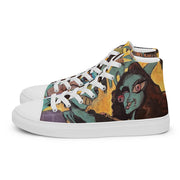 Women’s high top canvas shoes