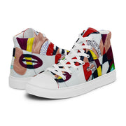 Women’s high top canvas shoes