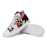 Women’s high top canvas shoes