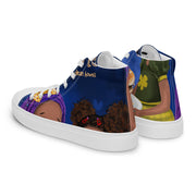 Women’s high top canvas shoes