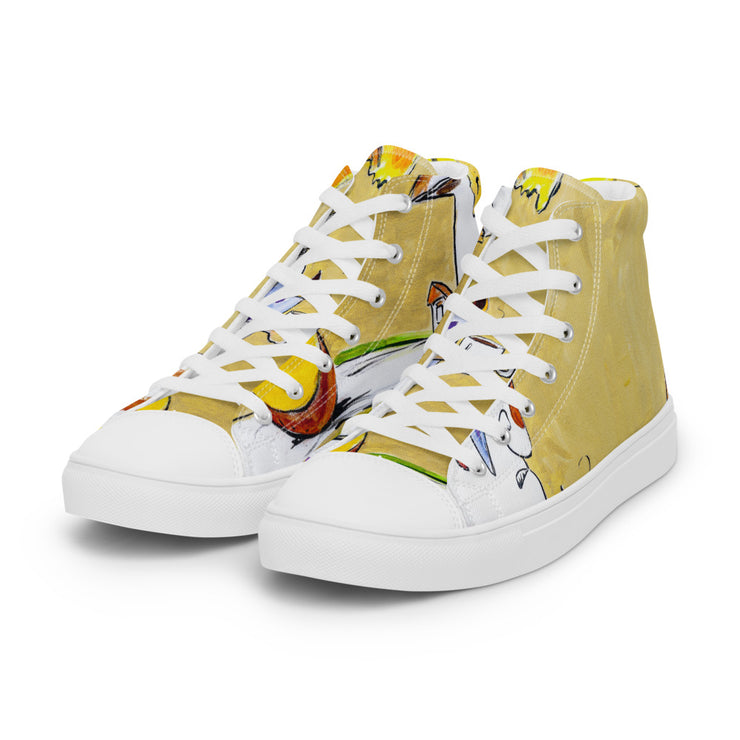 Player Women’s high top canvas shoes