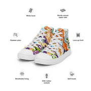 Women’s high top canvas shoes