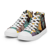 Women’s high top canvas shoes