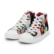 Women’s high top canvas shoes