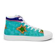 Women’s high top canvas shoes