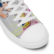 Women’s high top canvas shoes