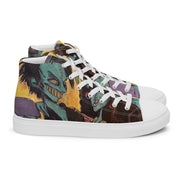 Women’s high top canvas shoes