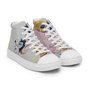 Women’s high top canvas shoes