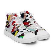 Women’s high top canvas shoes